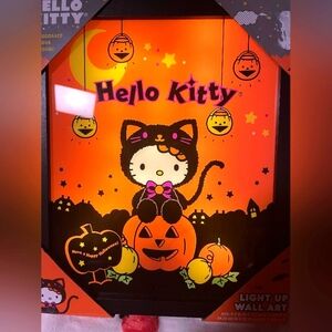 Hello Kitty Halloween wall art
